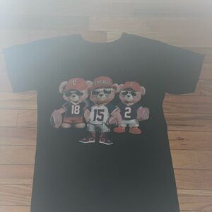 Chicago Bears Black Graphic Tee